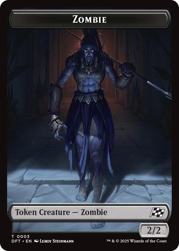 Zombie Warrior // Zombie Token (TDRC)