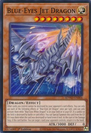 Blue-Eyes Jet Dragon - SDWD-EN006 - Common - Unlimited