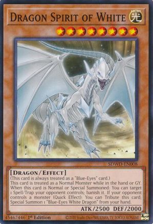 Dragon Spirit of White - SDWD-EN008 - Common - Unlimited
