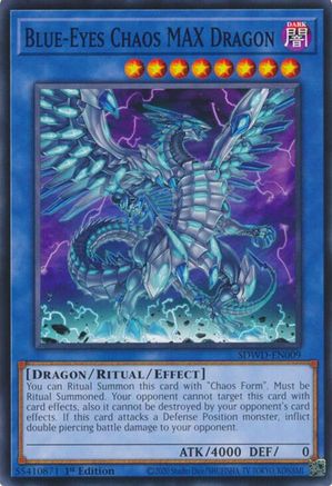 Blue-Eyes Chaos MAX Dragon - SDWD-EN009 - Common - Unlimited
