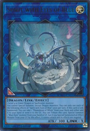 Spirit with Eyes of Blue - SDWD-EN033 - Ultra Rare - Unlimited