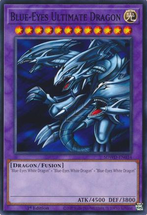 Blue-Eyes Ultimate Dragon - SDWD-EN034 - Common - Unlimited