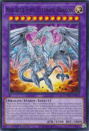 Neo Blue-Eyes Ultimate Dragon - SDWD-EN035 - Common - Unlimited