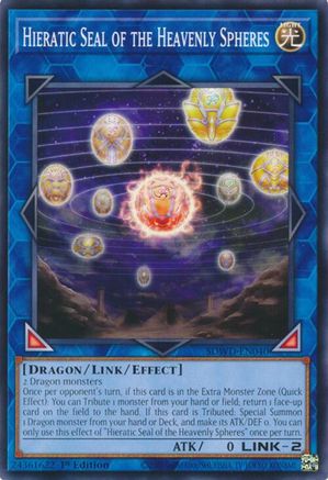 Hieratic Seal of the Heavenly Spheres - SDWD-EN040 - Common - Unlimited