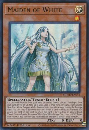 Maiden of White - SDWD-EN041 - Ultra Rare - Unlimited