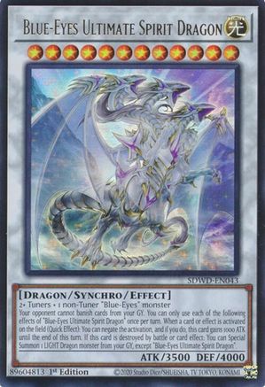 Blue-Eyes Ultimate Spirit Dragon - SDWD-EN043 - Ultra Rare - Unlimited