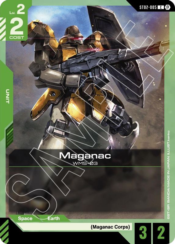 Maganac (BETA) - ST02-005 - Common