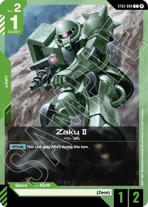 Zaku II (BETA) - ST03-008 - Common