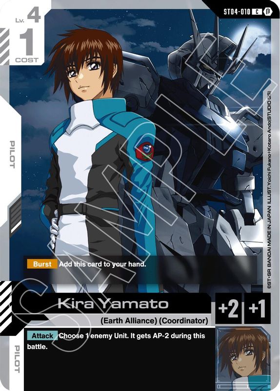 Kira Yamato (BETA) - ST04-010 - Common