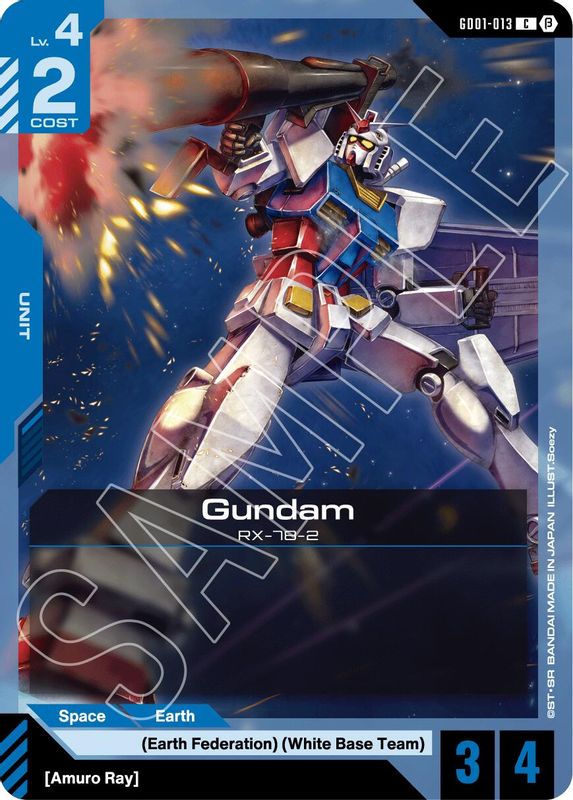 Gundam (BETA) - GD01-013 - Common