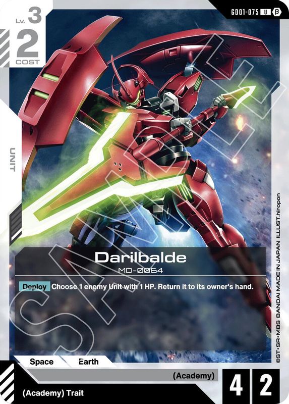 Darilbalde (BETA) - GD01-075 - Uncommon