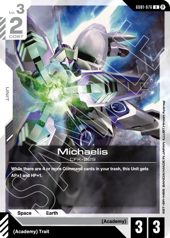 Michaelis (BETA) - GD01-076 - Uncommon
