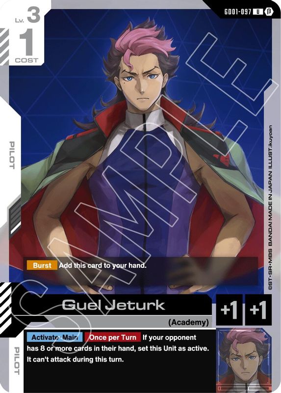 Guel Jeturk (BETA) - GD01-097 - Uncommon