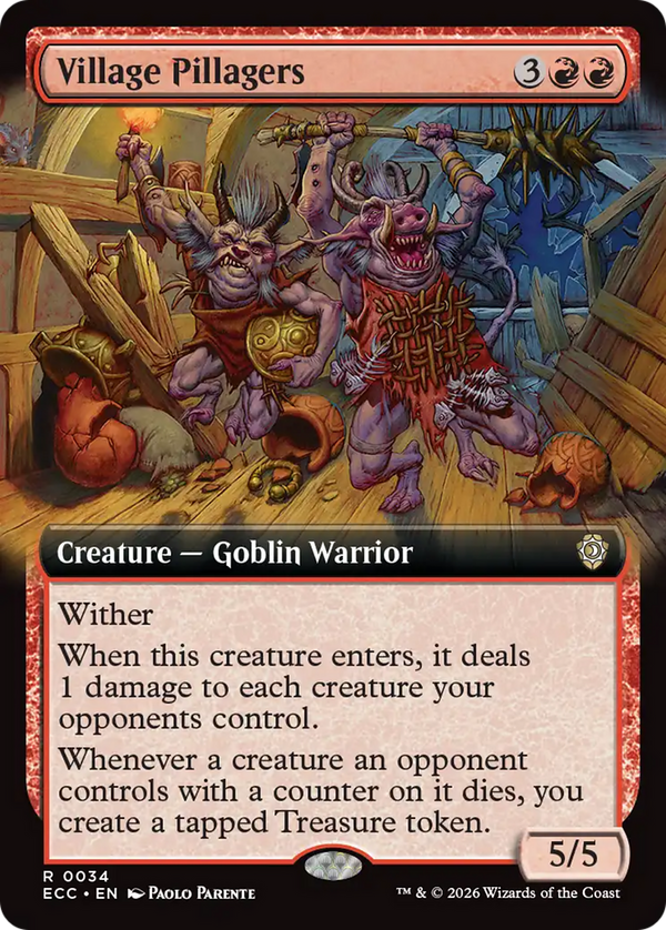 Village Pillagers - Extended Art (ECC)