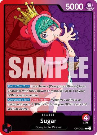 Sugar (003) - OP10-003 - Leader