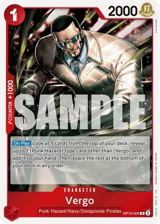 Vergo - OP10-004 - Rare