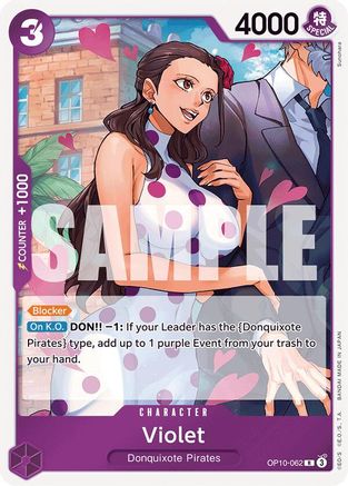 Violet - OP10-062 - Rare