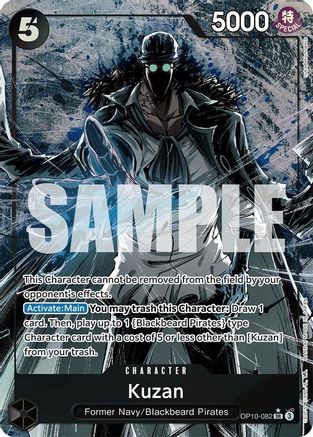 Kuzan (Parallel) - OP10-082 - Super Rare