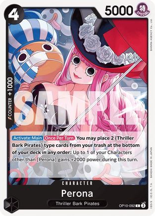 Perona (092) - OP10-092 - Common