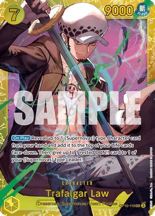 Trafalgar Law (119) - OP10-119 - Secret Rare
