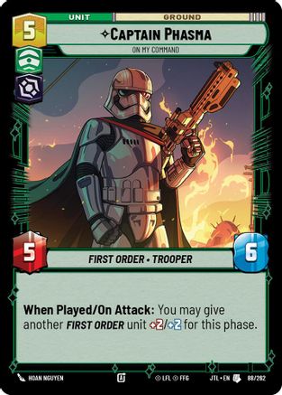 Captain Phasma - On My Command - 088/262 - Uncommon