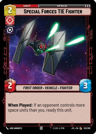 Special Forces TIE Fighter - 135/262 - Common