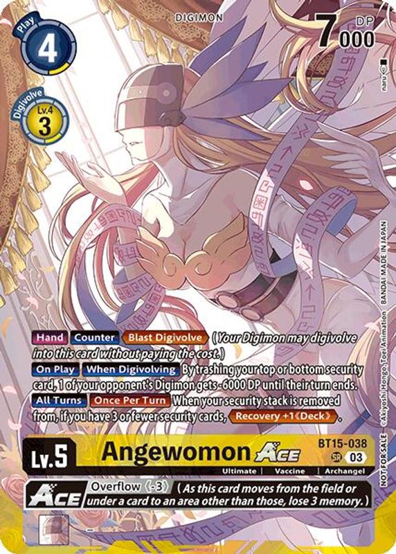 Angewomon ACE (Limited Card Pack) - BT15-038 - Super Rare