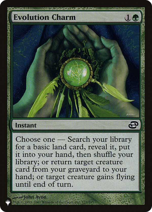 Evolution Charm - PLC Reprint (PLST)