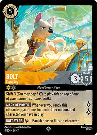 Bolt (Superdog) - 4/204 - Super Rare