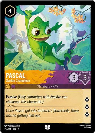 Pascal (Garden Chameleon) - 19/204 - Uncommon