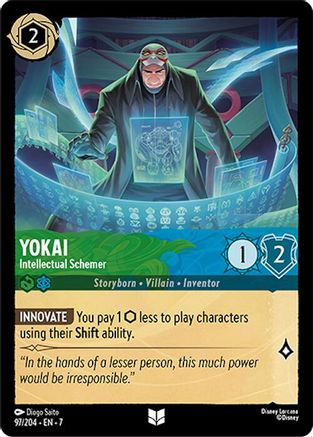 Yokai (Intellectual Schemer) - 97/204 - Uncommon