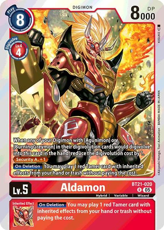 Aldamon - BT21-020 - Rare