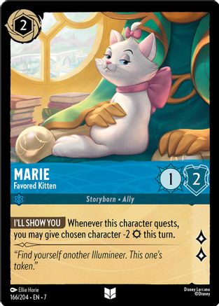 Marie (Favored Kitten) - 166/204 - Uncommon