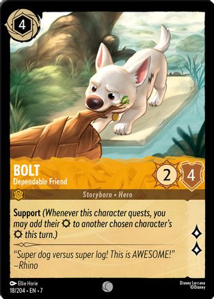 Bolt (Dependable Friend) - 18/204 - Common