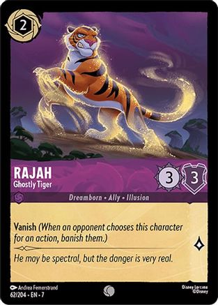 Rajah (Ghostly Tiger) - 62/204 - Common