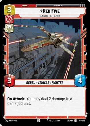 Red Five - Running the Trench - 151/262 - Uncommon