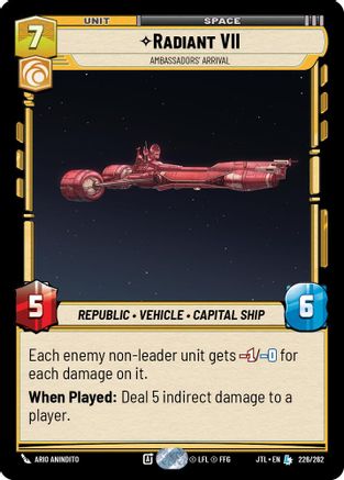 Radiant VII - Ambassadors' Arrival - 226/262 - Legendary