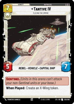 Tantive IV - Fleeing the Empire - 252/262 - Uncommon