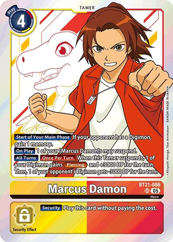 Marcus Damon - BT21-086 - Super Rare
