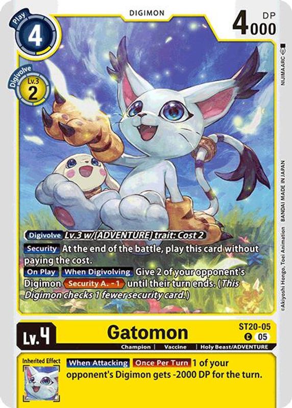 Gatomon - ST20-05 - Common