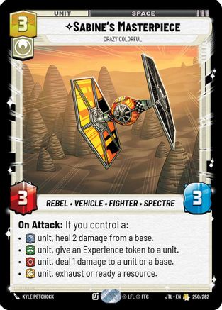 Sabine's Masterpiece - Crazy Colorful - 250/262 - Rare