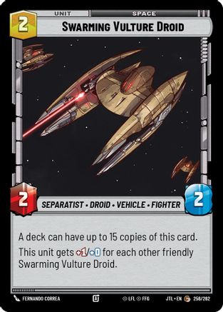 Swarming Vulture Droid - 256/262 - Common
