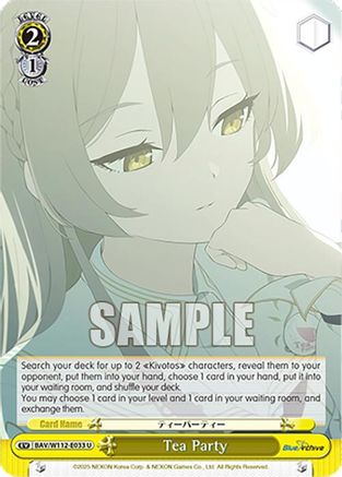 Tea Party - BAV/W112-E033U - Uncommon