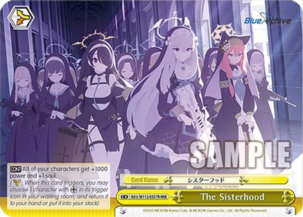The Sisterhood (RRR) - BAV/W112-E037RRRR - Triple Rare