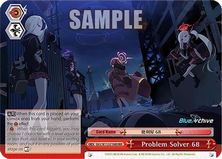 Problem Solver 68 (RRR) - BAV/W112-E104RRRR - Triple Rare