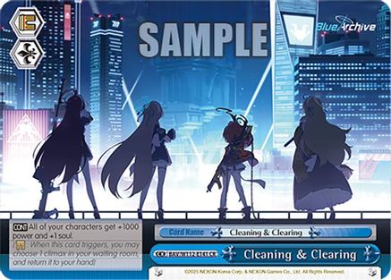 Cleaning & Clearing - BAV/W112-E141CR - Climax Rare