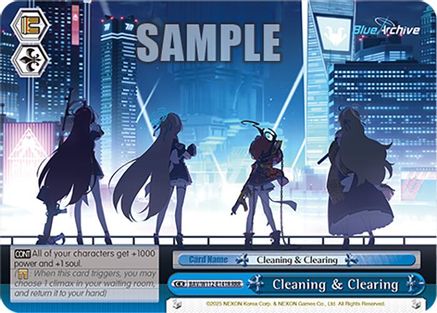 Cleaning & Clearing (RRR) - BAV/W112-E141RRRR - Triple Rare