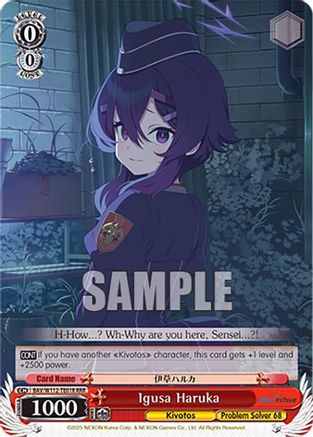 Igusa Haruka (RRR) - BAV/W112-TE01RRRRRR - Triple Rare