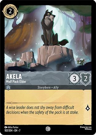Akela (Wolf Pack Elder) - 182/204 - Common