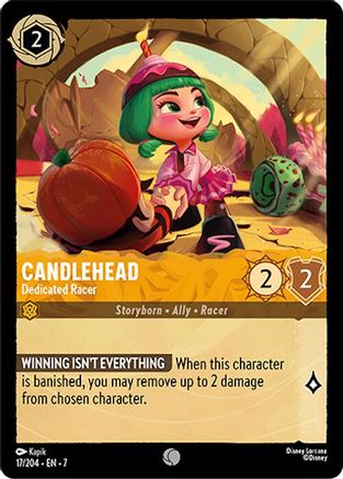 Candlehead (Dedicated Racer) - 17/204 - Common